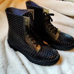 Dirty Laundry Dr. Martens style rainboots